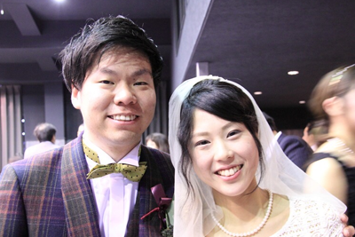 2016/1/30 インターナショナルホール大須 マリッジシェアをご使用された新郎新婦様